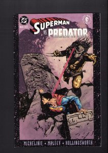 Superman Vs Predator #1-3 - THREE PIECE LOT TPB ALEX MALEEV ART! (9.2) 2000