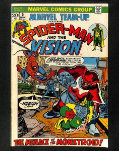 Marvel Team-up #5 Spider-Man Vision!