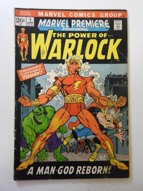 Marvel Premiere #1 (1972)  GD Condition see desc