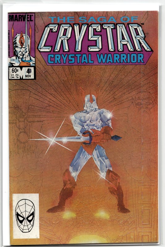 The Saga of Crystar, Crystal Warrior #4 (1983) Crystar