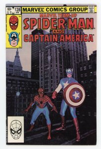 Marvel Team-Up #128 J.M. DeMatteis Spider-Man Captain America VF+
