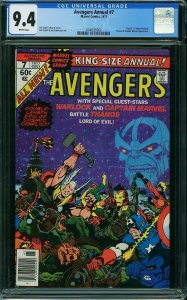 Avengers Annual #7 (1977) CGC 9.4 NM