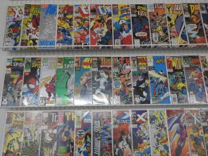 Huge Lot 140+ Comics W/ Wolverine,  X-Men, Spider-Man+ Avg VF Condition