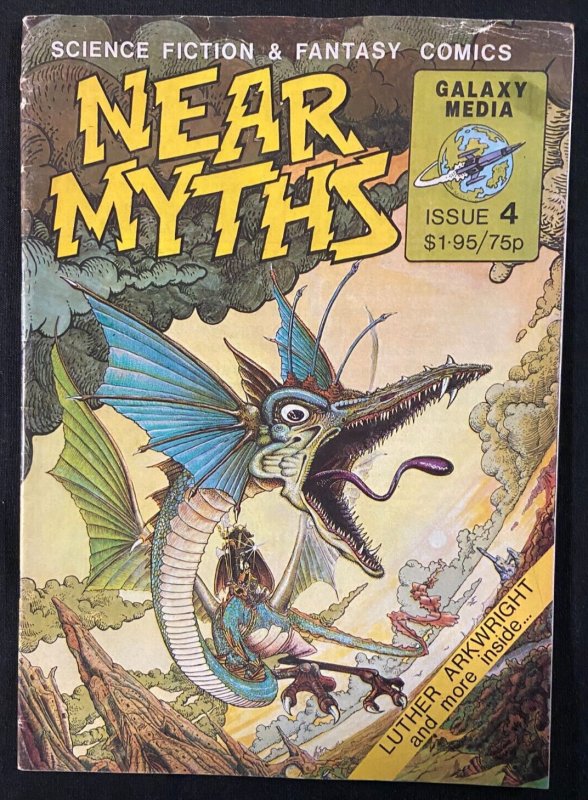 NEAR MYTHS #4 EARLY GRANT MORRISON STORY AND ART 1979 VG/FN