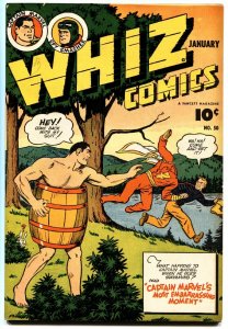 Whiz #50 1944-fawcett-captain marvel-ibis-spy smasher-golden arrow