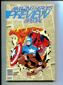 Amazing Heroes #170 - Early Todd McFarlane Cover (5.0/5.5) 1989