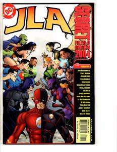 4 Secret Files & Origins DC Comic Books # 1 (4) Batman Superman Titans JLA J257