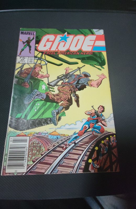 G.I. Joe: A Real American Hero #37 Second Print Cover (1985)