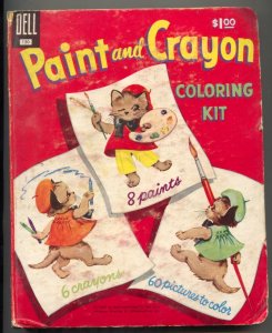 Dell Paint and Crayon Coloring Kit #120 1957