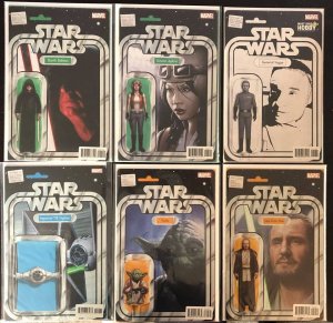 John Tyler Christopher Star Wars Action Figure Variants NM Lot NEAR COMPLETE 132