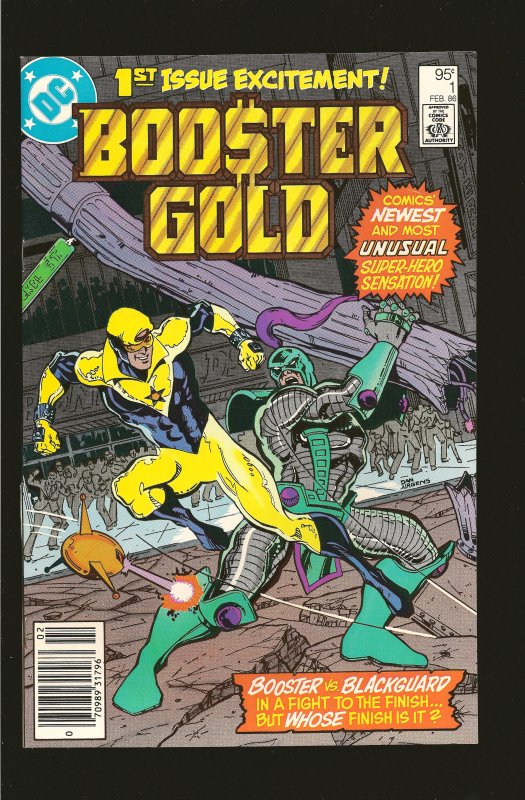 DC Comics Booster Gold No 1 February 1986