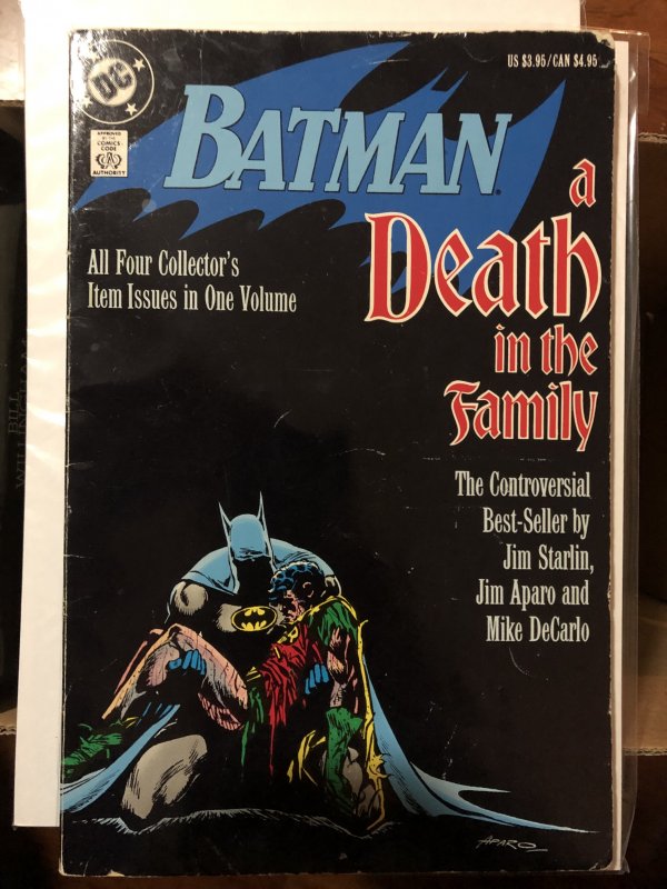 Batman Death in the Family TPB 1st Print VG