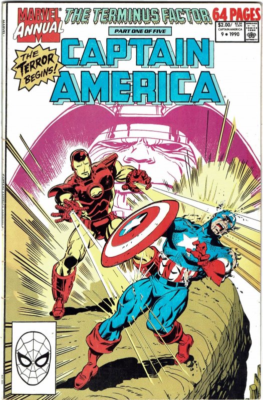 Captain America Annual #9  VF