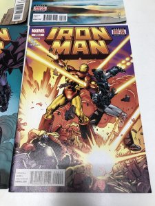 Iron Man (2013) Set # 258.1-258.4 Marvel Comics • Dave Ross • Tom Palmer • Chris