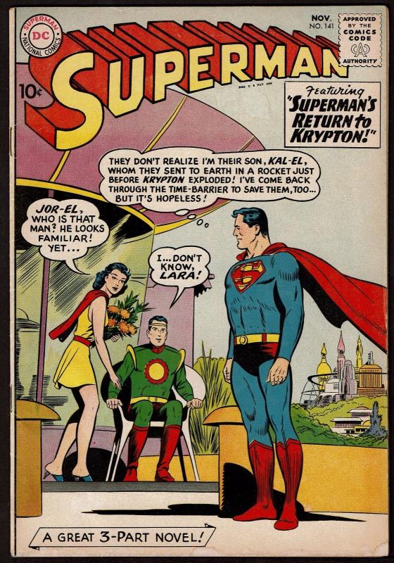 Superman #141 (Nov 1960, DC) FN