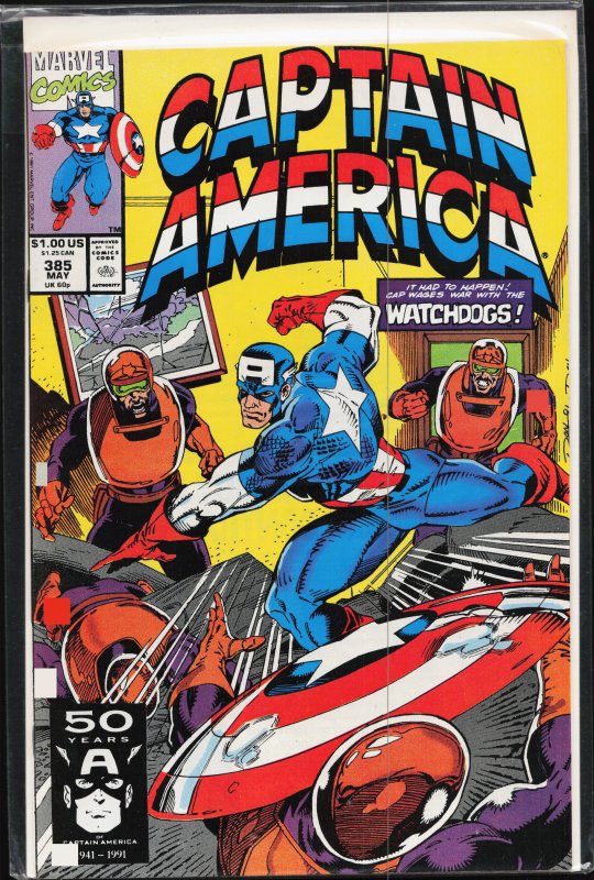 Captain America #385 (1991) Captain America