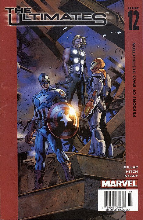 ULTIMATES (2002 Series) #12 NEWSSTAND Fine Comics Book