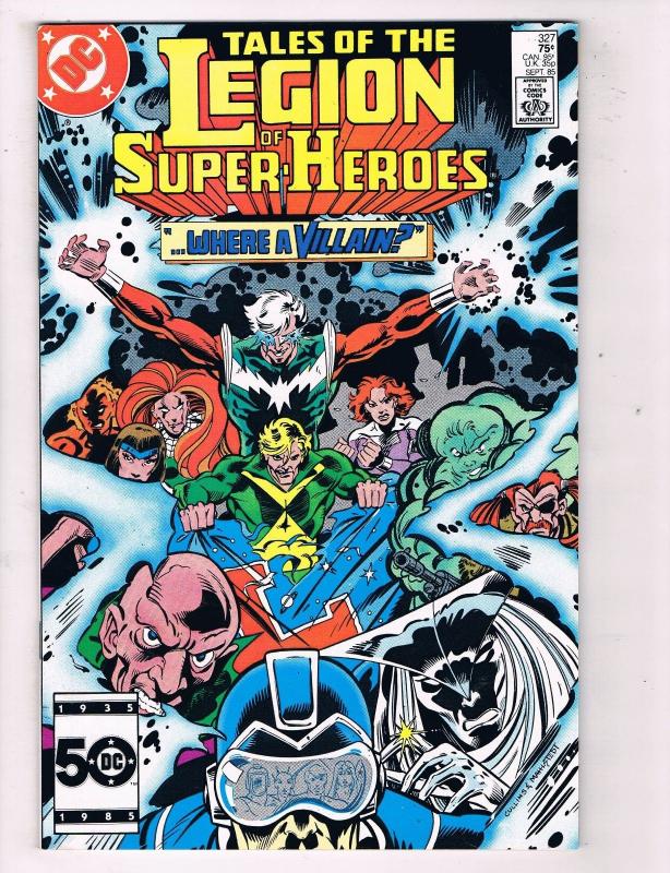 Tales Of The Legion Of Superheroes #327 VF/NM DC Comics Comic Book DE47 AD33