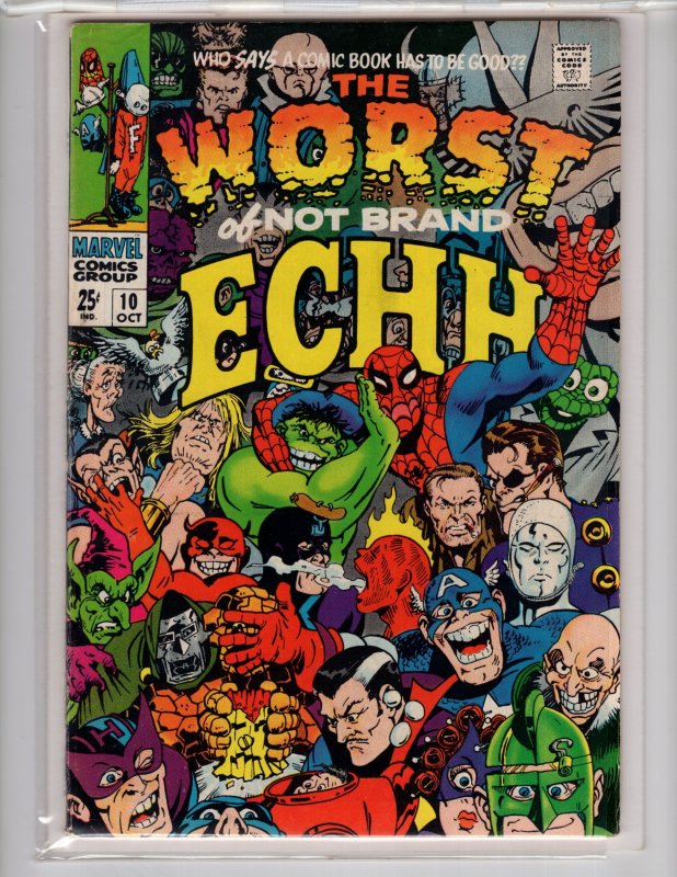 Not Brand Echh #10 (1968)   F/VF [NSC•ECA12]