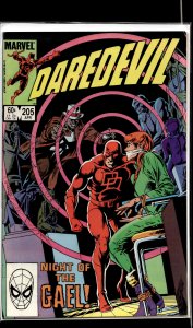 Daredevil #205 Direct Edition (1984) Daredevil