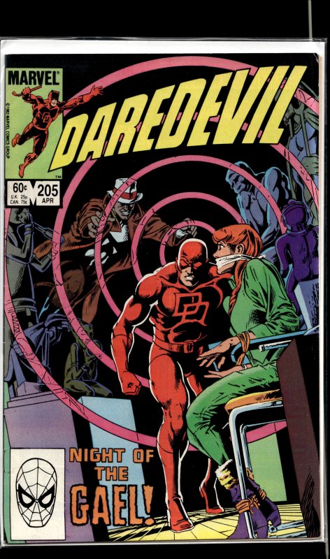 Daredevil #205 Direct Edition (1984) Daredevil