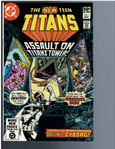 The New Teen Titans #7 (1981)