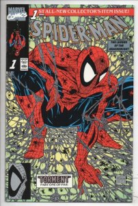 SPIDER-MAN #1 Platinum, NM-, Todd McFarlane,1990, Lizard, more in store