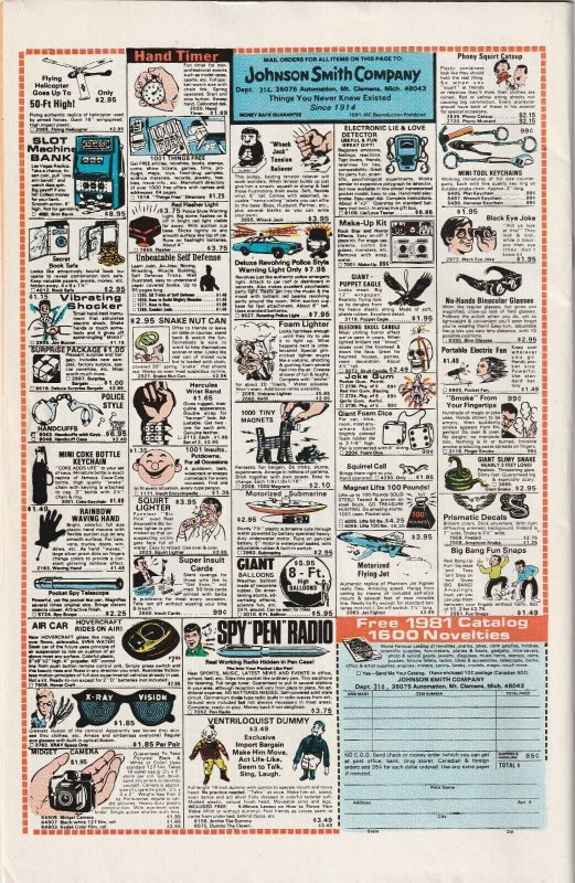 The Amazing Spider-Man # 219 VF Marvel 1981 Peter Parker Criminal [T7]