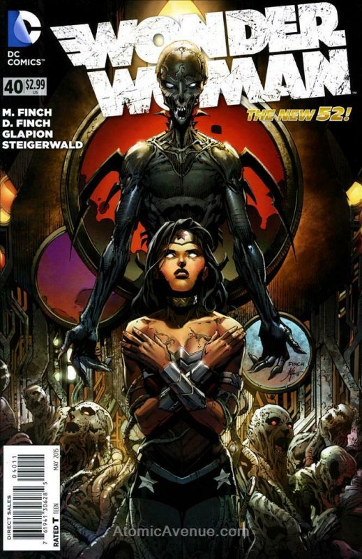 Wonder Woman (4th Series) #40 VF; DC | save on shipping - details inside