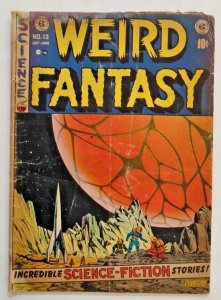 Weird Fantasy (EC) #13 gvg; Contains Anti-Wertham Editorial