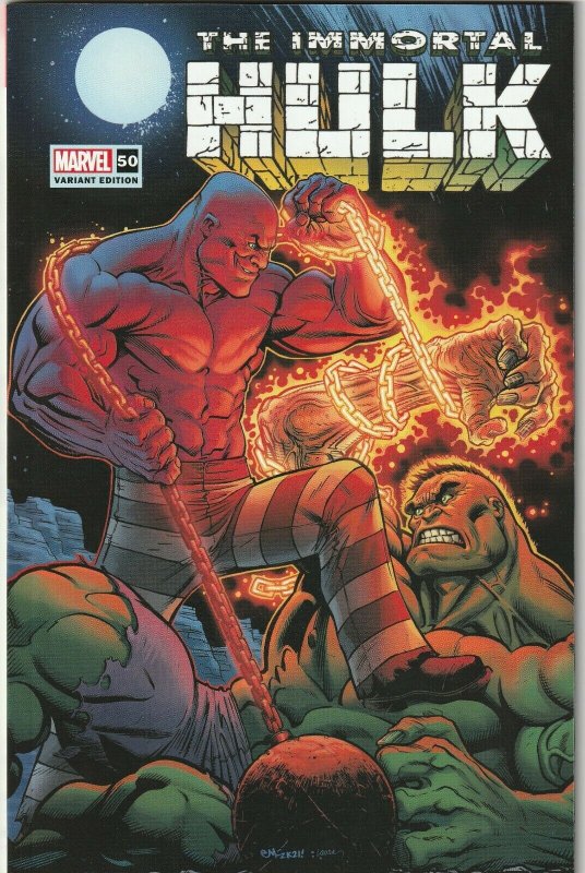 Immortal Hulk # 50 McGuinness 1:50 Variant Giant Sized Finale NM Marvel [C8]