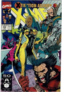 Uncanny X-Men #272 Chris Claremont Jim Lee X-Factor New Mutants NM