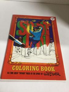 The Spirit Coloring Book All Time Great Splash Pages Unused B10