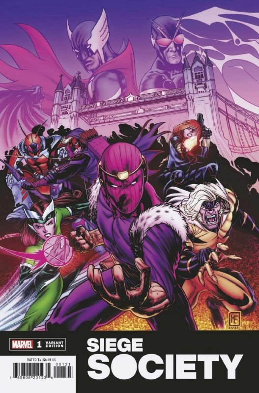 Heroes Reborn Siege Society #1 Ferreira Var Marvel Comics Comic Book