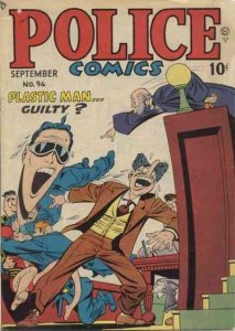 Police Comics #94 GD ; Comic Magazines | low grade comic Plastic Man 1949 Qualit