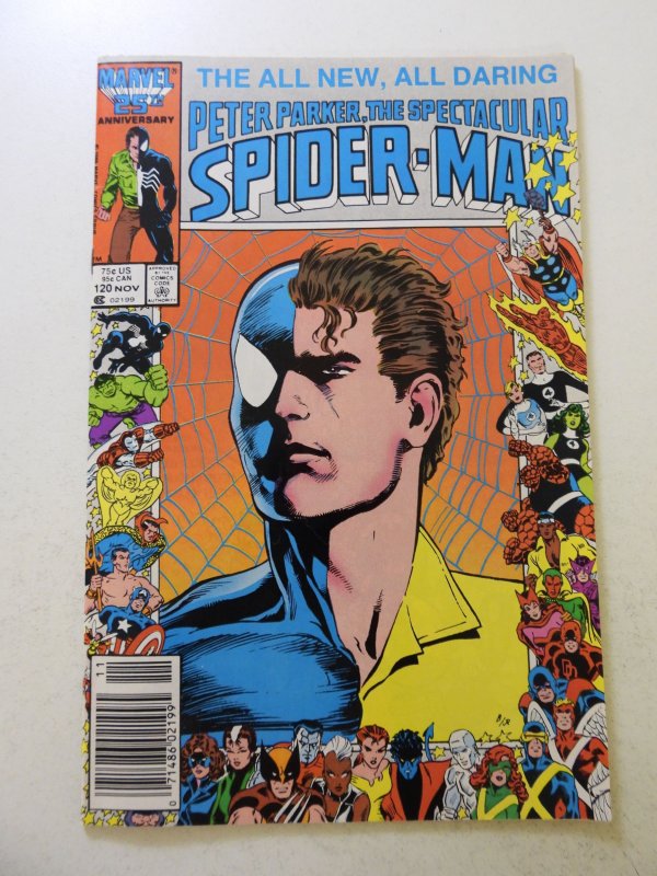 The Spectacular Spider-Man #120 (1986) VF condition