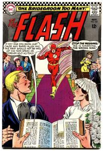 THE FLASH #165 1966-DC COMICS-WEDDING ISSUE-INFANTINO vf-