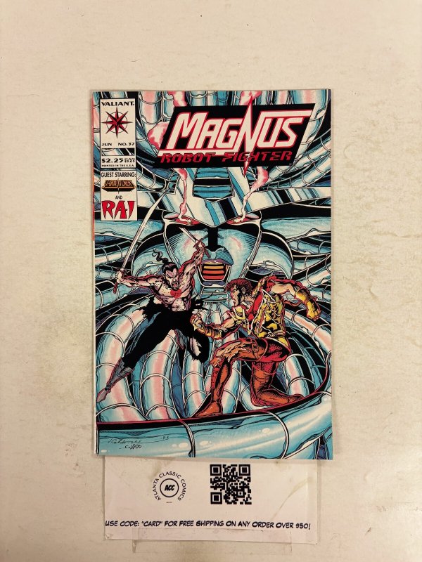 Magnus Robot Fighter #37 NM Valiant Comic Books Master Darque Nightman 28 HH109