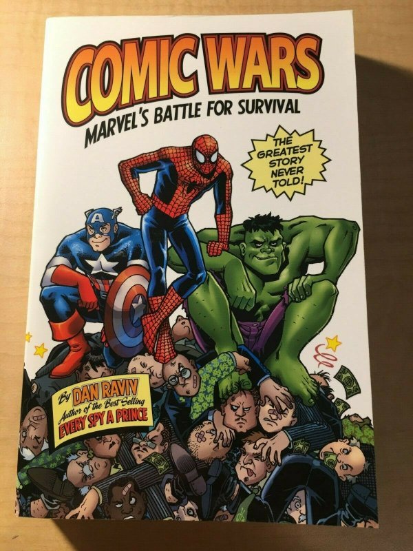 Comic Wars: Marvel's Battle For Survival Dan Raviv Book Stan Lee Jack Kirby MFT2