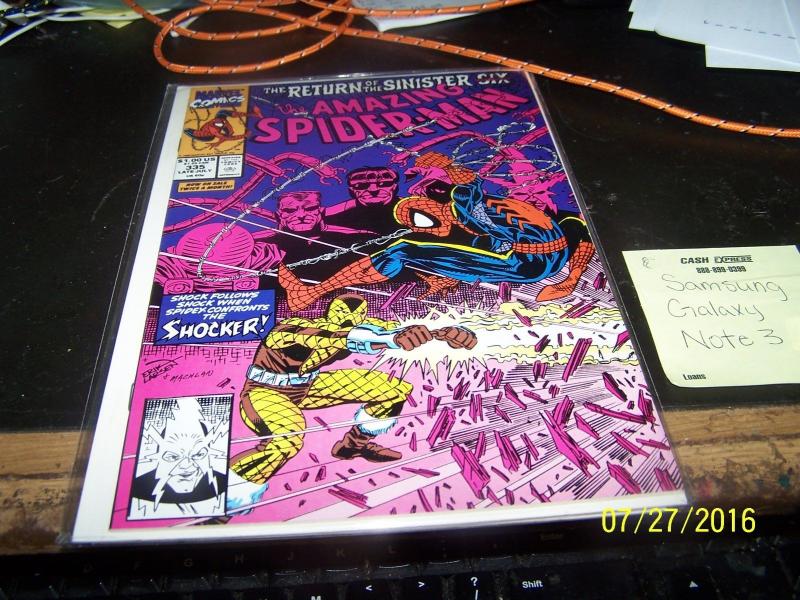 Amazing Spider-Man # 335  Marvel  sinister six pt 2 SHOCKER DOCTOR OCTOPUS