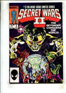 SECRET WARS II #3 (7.0) THE BEYONDER!! 1985