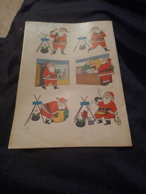 Golden Age four color Comic, Santa Claus Funnies #607 Dell Comics 1954 precode