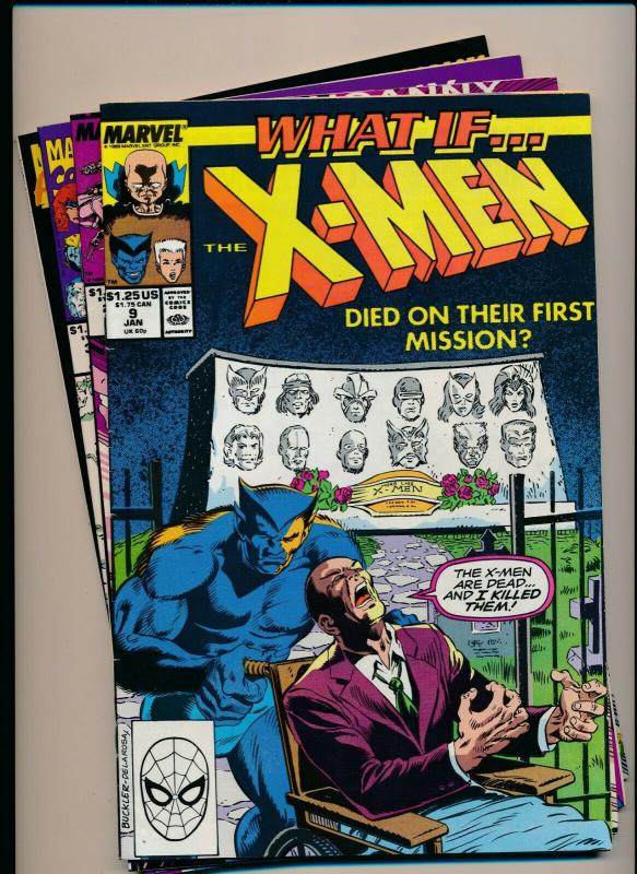 MARVEL Lot of 4- XMEN #9, #247, #302, Annual #13 F/VF (PJ98)