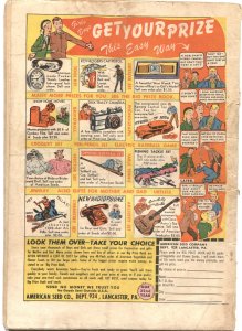 Blue Bolt Adventures #104  1950 - Star  -G - Comic Book