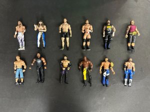 WWE AEW Mattel Elite Lot of 105 With Accessories