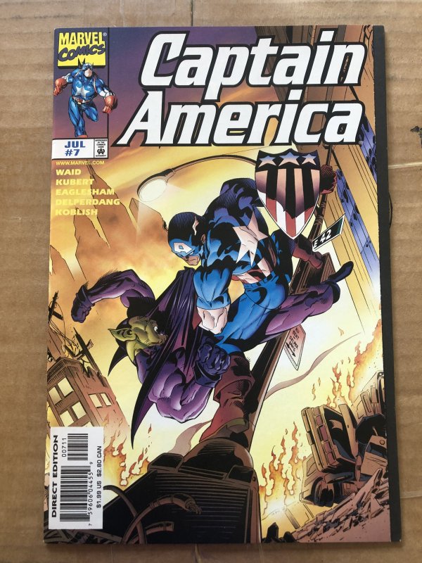 Captain America #7 Direct Edition (1998)