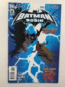 Batman and Robin New 52 #6 NM- DC Comics C2A 