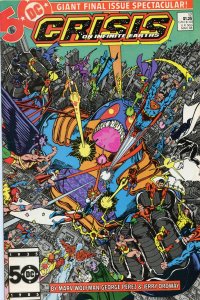 Crisis on Infinite Earths #12 (1986)Wally West Flash Comic Book FN 6.0