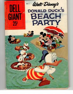 Walt Disney's Donald Duck Beach Party #6 (1959) Donald Duck