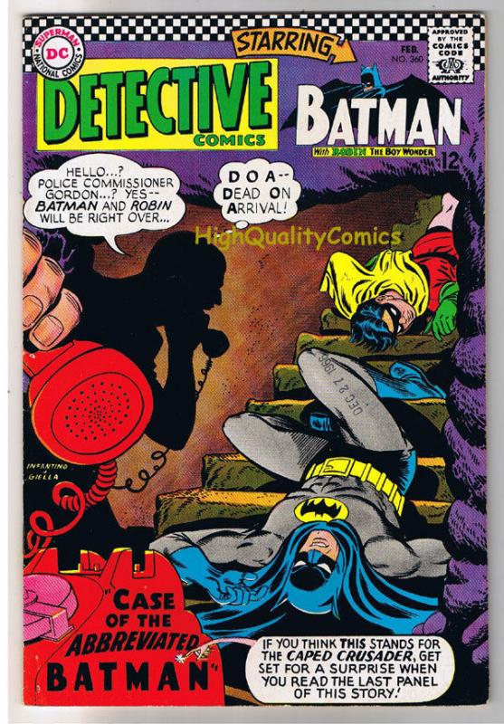 DETECTIVE #360, FN, Batman, Robin, Carmine Infantino, 1937, more BM in store